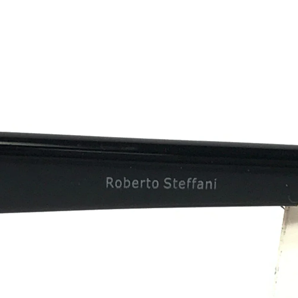 Roberto Steffani RS 159 COL 90 Eyeglasses Frames Black Cat Eye 54-18-140